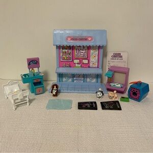 Vintage lps Kenner littlest pet shop care center